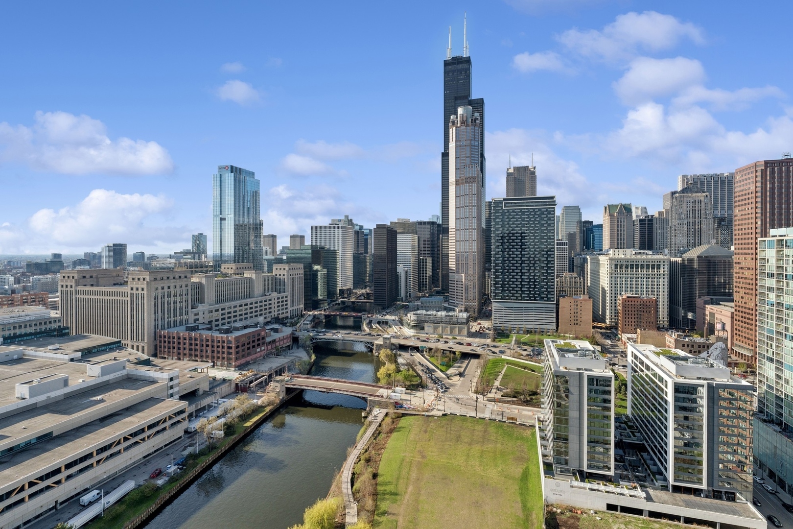 234 West Polk Street, Unit 3510 Chicago, IL 60607 - Photo 39 of 39 a view of a city with tall buildings
