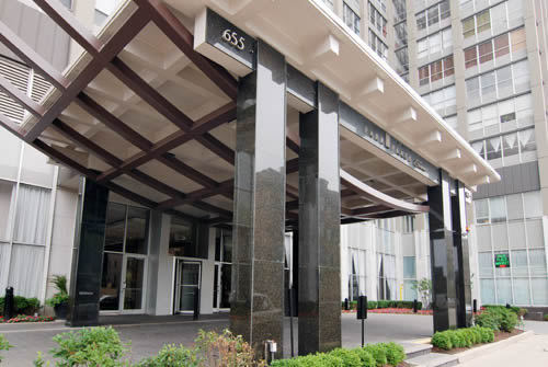 front view of a building