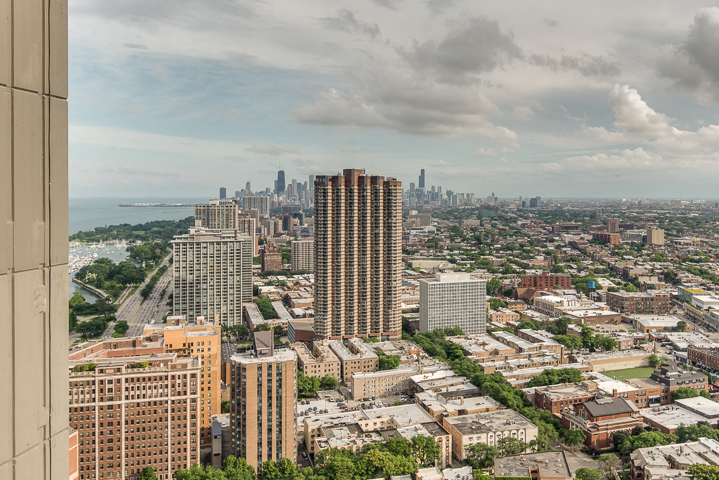 655 West Irving Park Road, Unit 4511 Chicago, IL 60613 - Photo 10 of 10 a view of a city with tall buildings