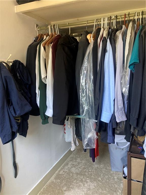 6492 Monitor Street Pittsburgh, PA 15217 - Photo 28 of 42 a view of walk in closet with clothes and shoes