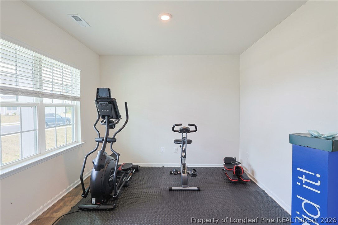 2129 Clydesmill Road Fayetteville, NC 28314 - Photo 4 of 36 a room with gym equipment
