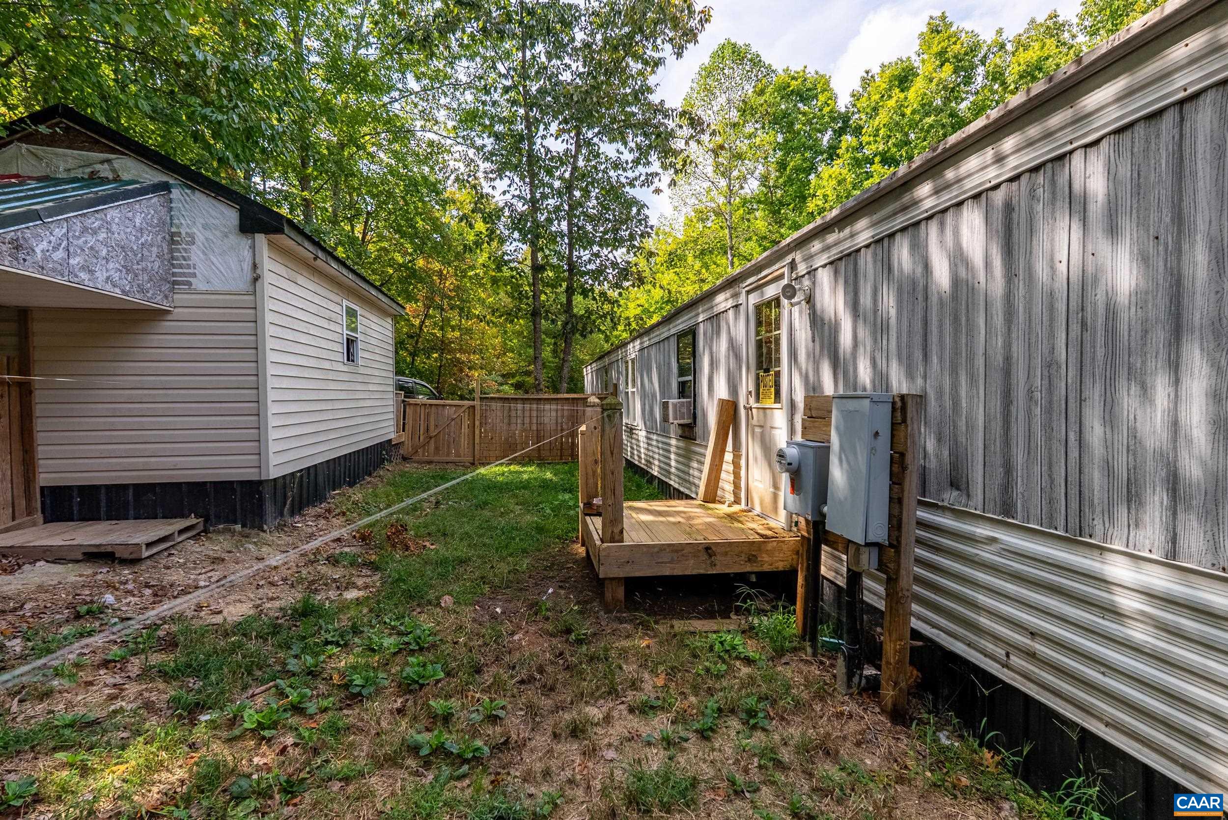 386 Cub Creek Road Appomattox, VA 24522 - Photo 31 of 44 a view of backyard with deck and outdoor seating