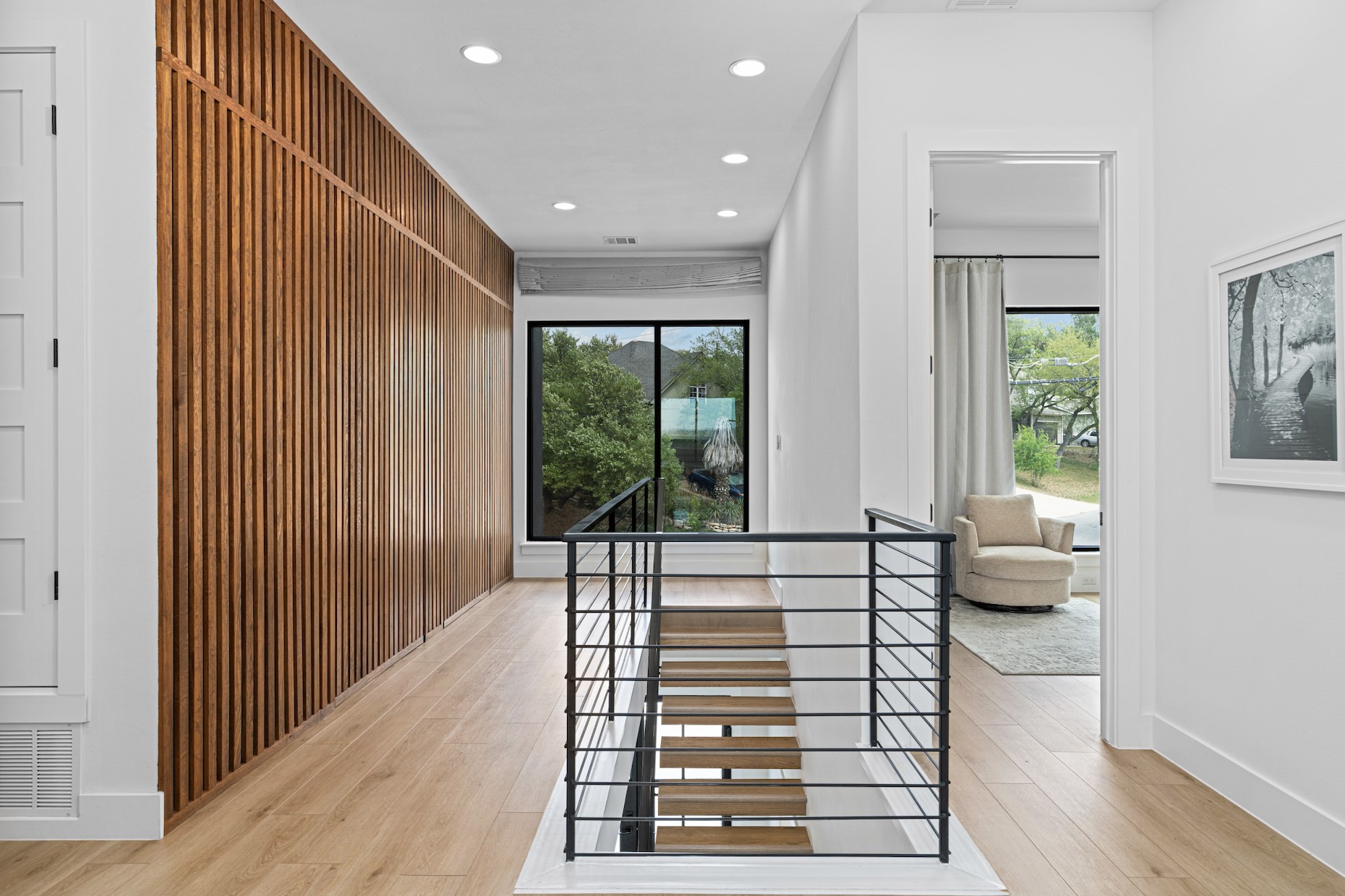3138 Chisholm Trail Austin, TX 78734 - Photo 14 of 40 a view of an entryway with wooden floor