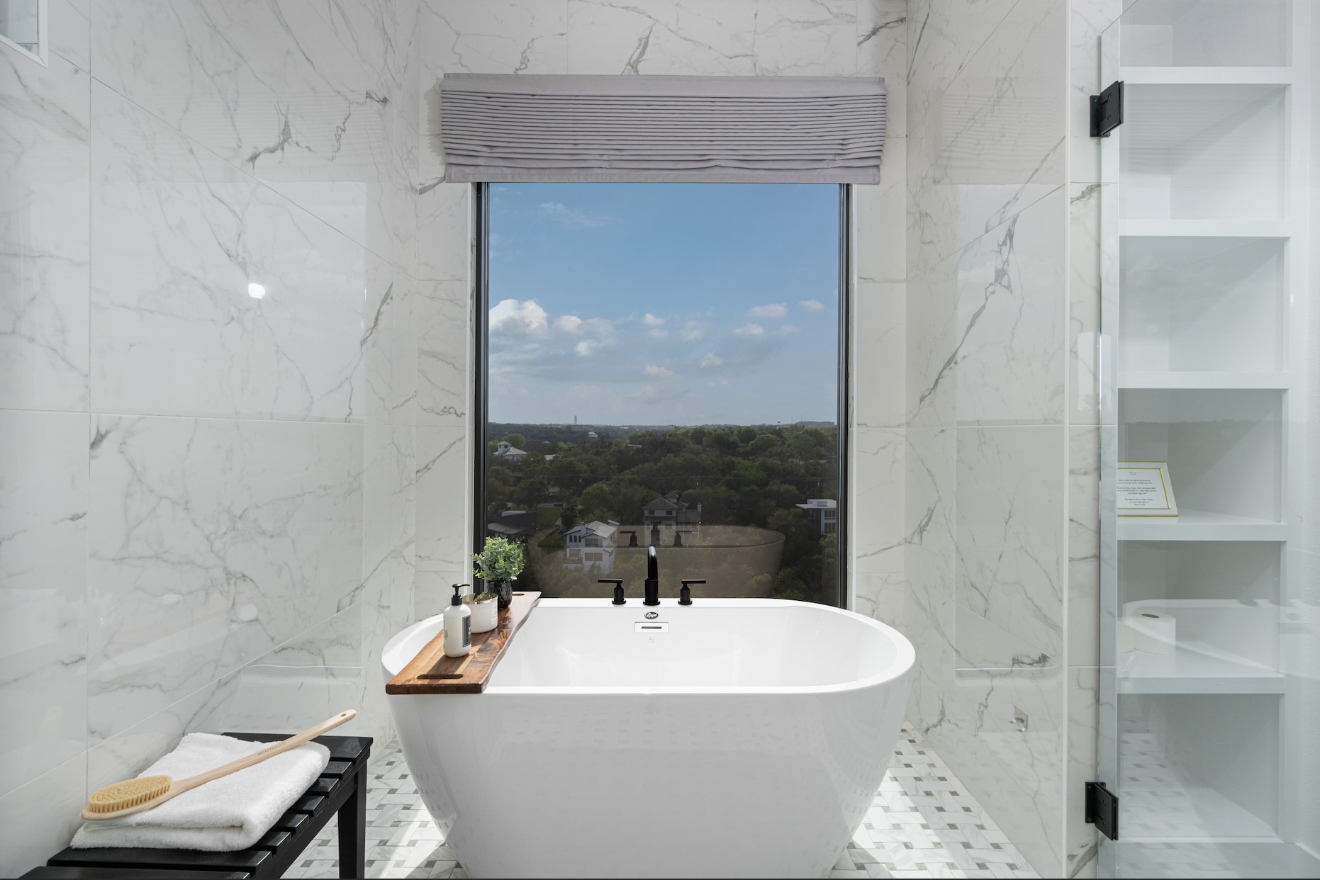 3138 Chisholm Trail Austin, TX 78734 - Photo 18 of 40 a white bath tub sitting in a bathroom