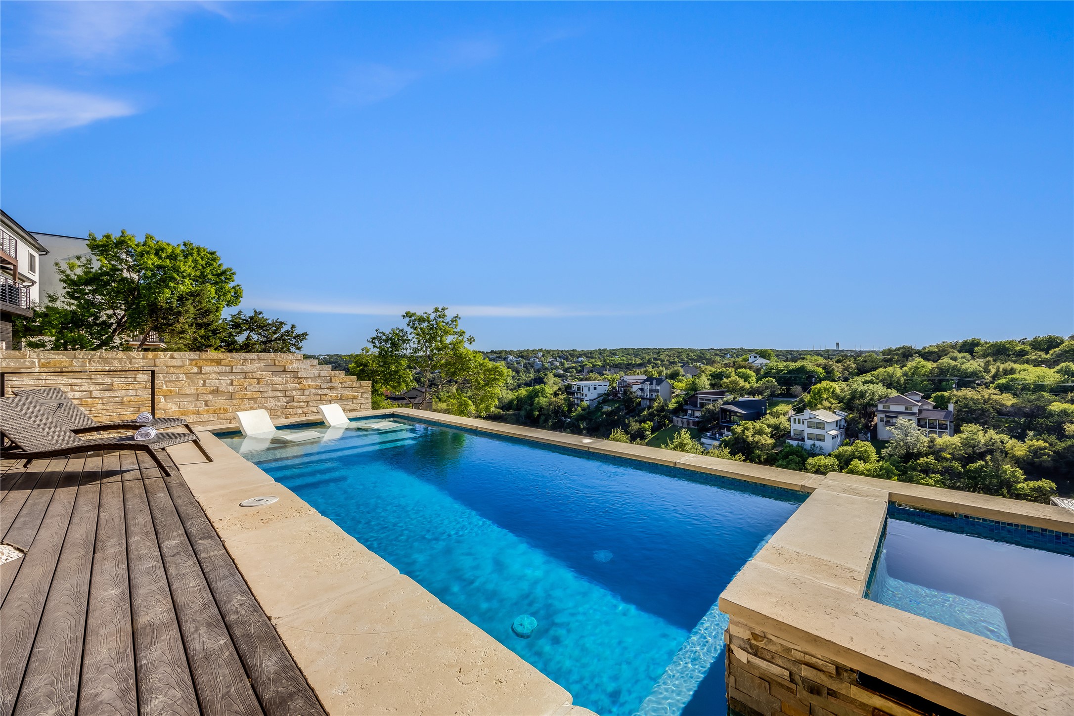 3138 Chisholm Trail Austin, TX 78734 - Photo 30 of 40 a view of a balcony with lake view