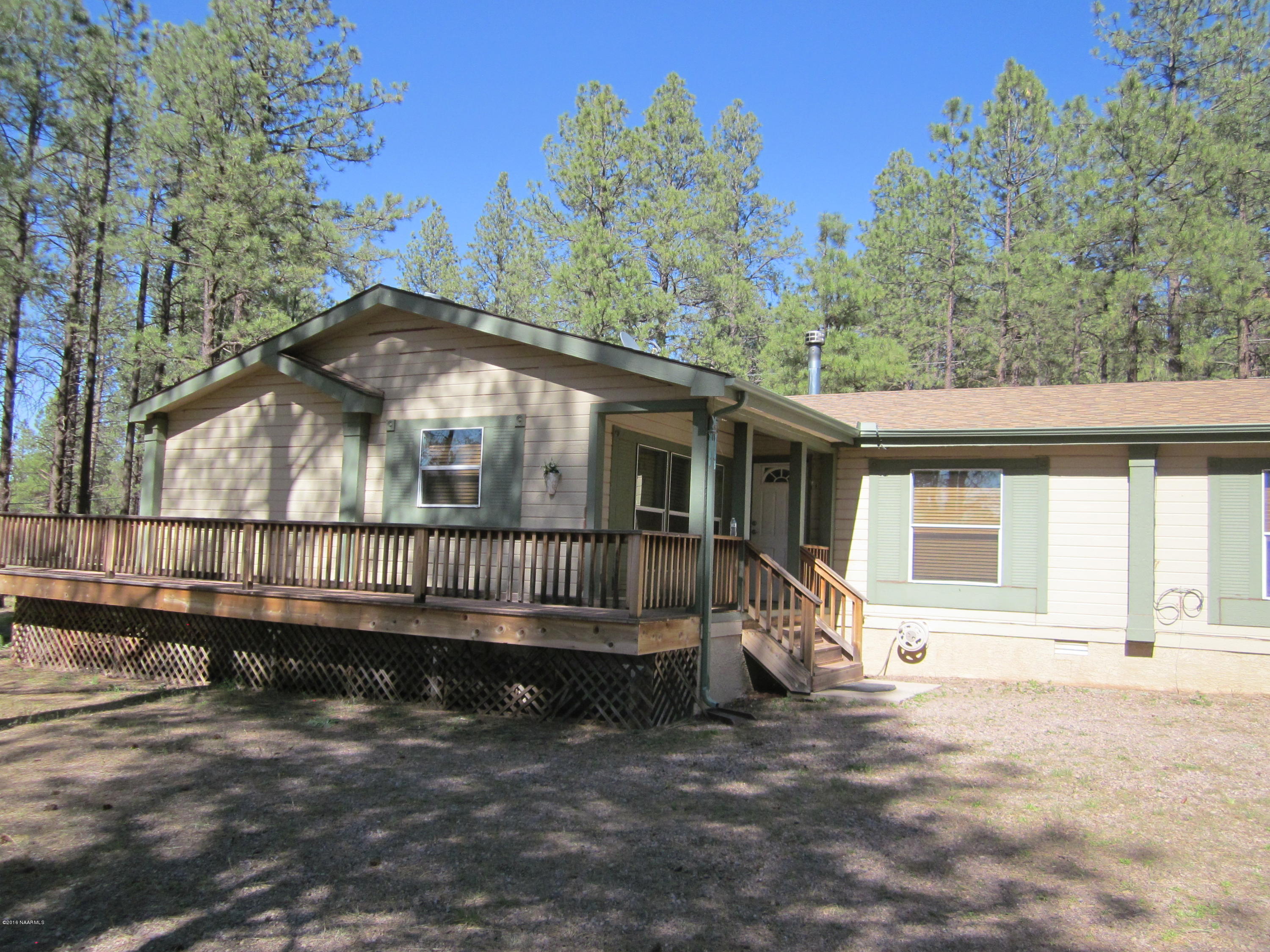 6916 North Spring Valley Road Parks, AZ 86018 - Photo 2 of 29 frontview2