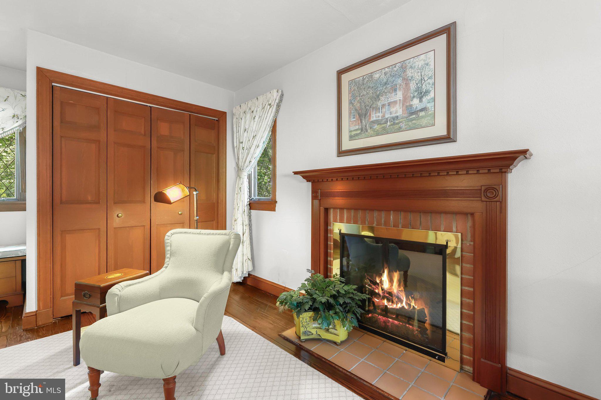 3903 Dance Mill Road Phoenix, MD 21131 - Photo 35 of 79 Hardwood Floors - Fireplace