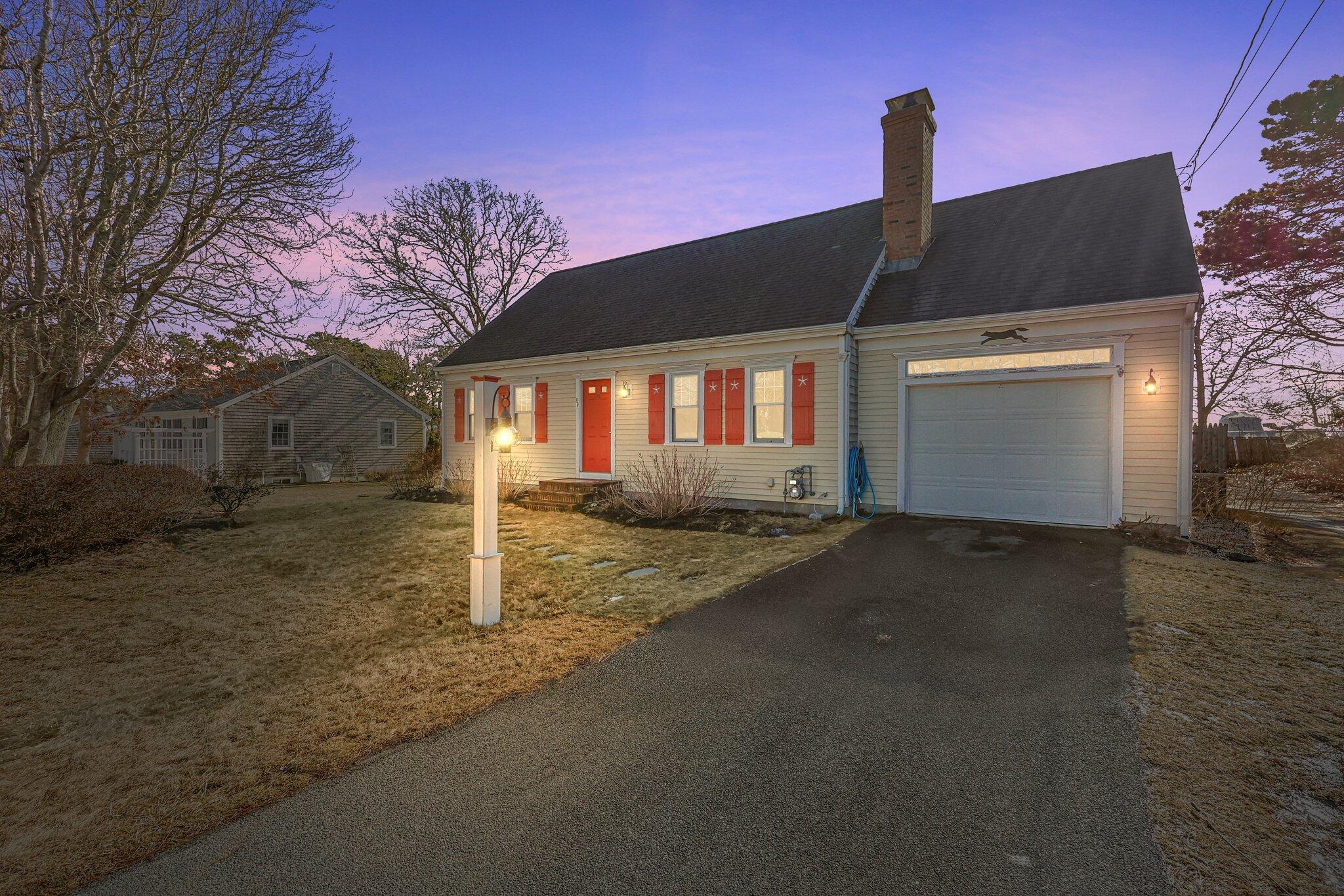 84 Middle Road South Chatham, MA 02659 - Photo 3 of 48 a front view of a house with a yard