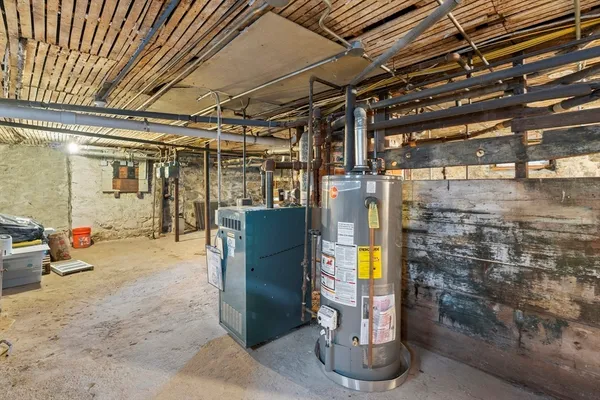 a view of storage and utility room