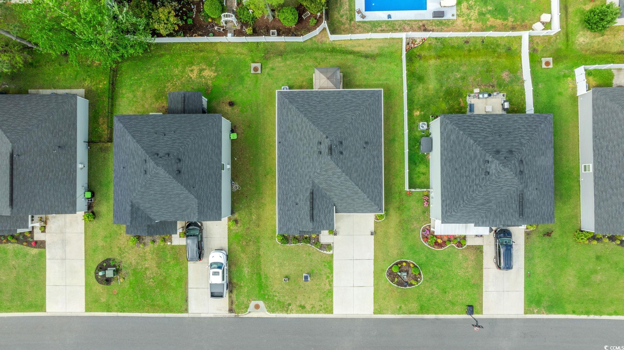 155 Marsh Deer Place Surfside Beach, SC 29575 - Photo 24 of 35 Aerial view