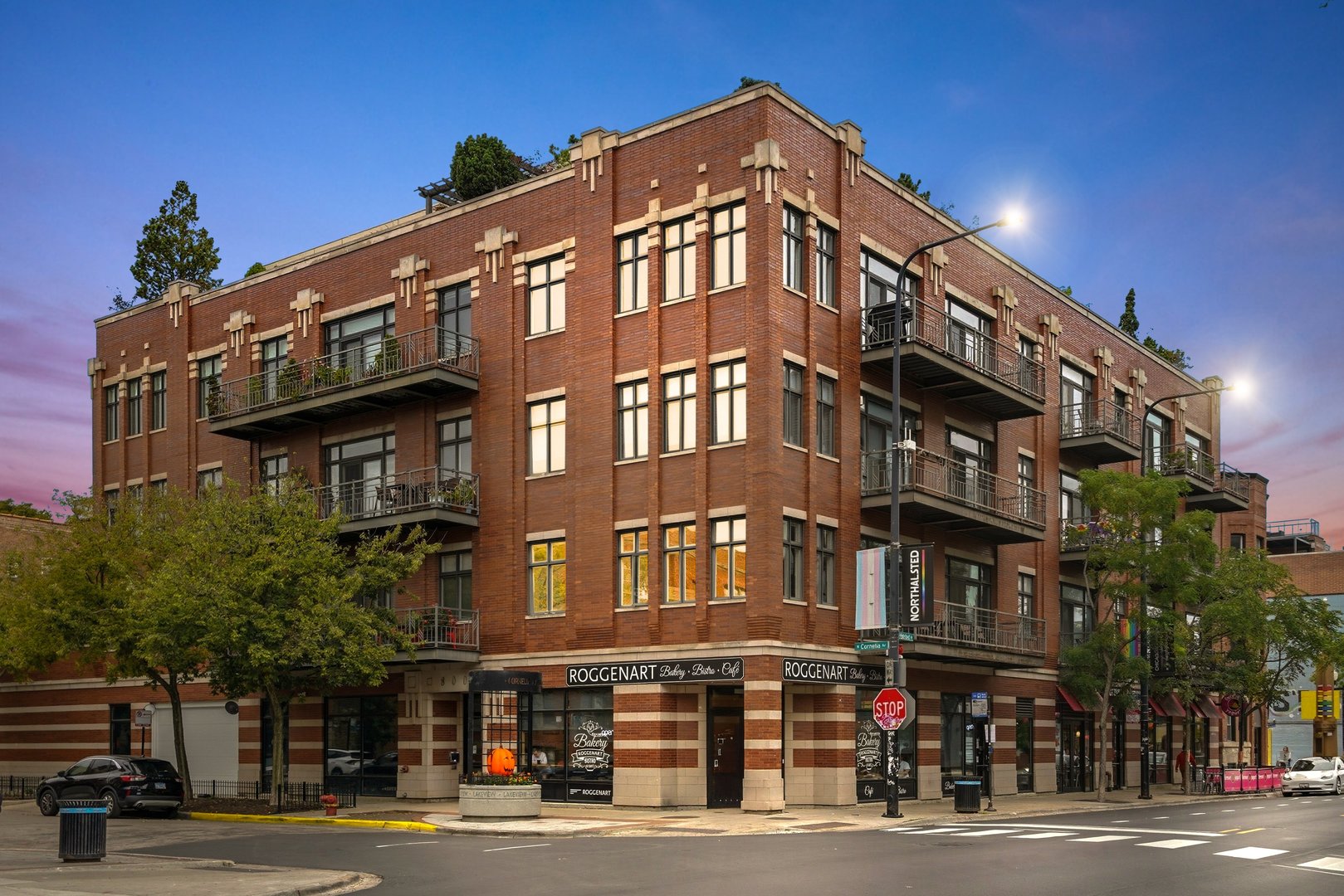 800 West Cornelia Avenue, Unit 307 Chicago, IL 60657 - Photo 2 of 22 a front view of a building