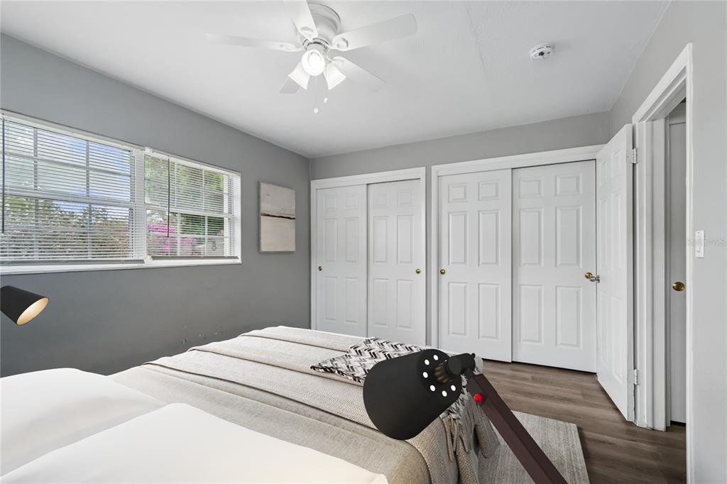 9931 110th Street Seminole, FL 33772 - Photo 31 of 52 a bed room with a bed and a window