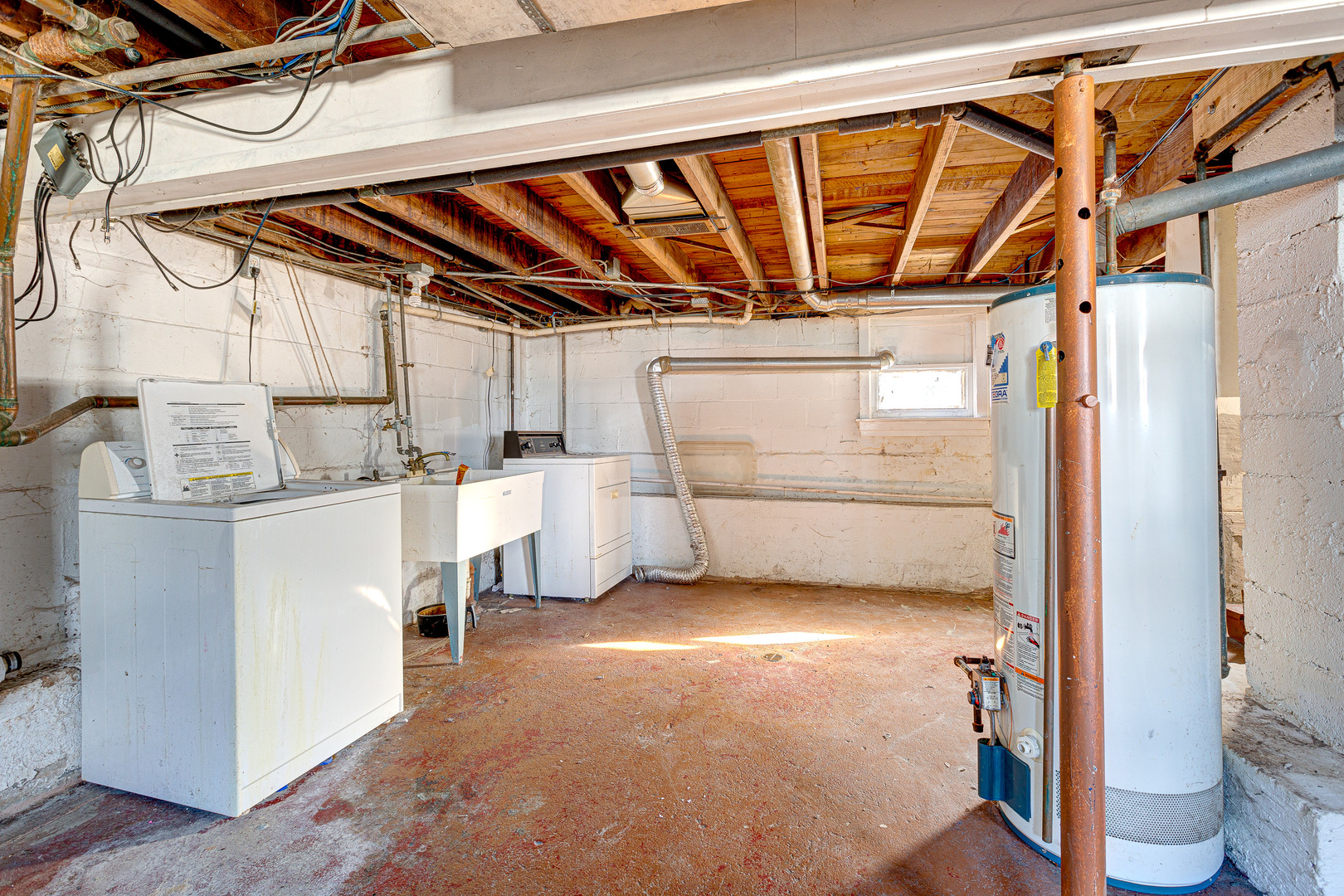 326 West Park Road Round Lake, IL 60073 - Photo 17 of 22 a view of storage and utility room with racks on the wall