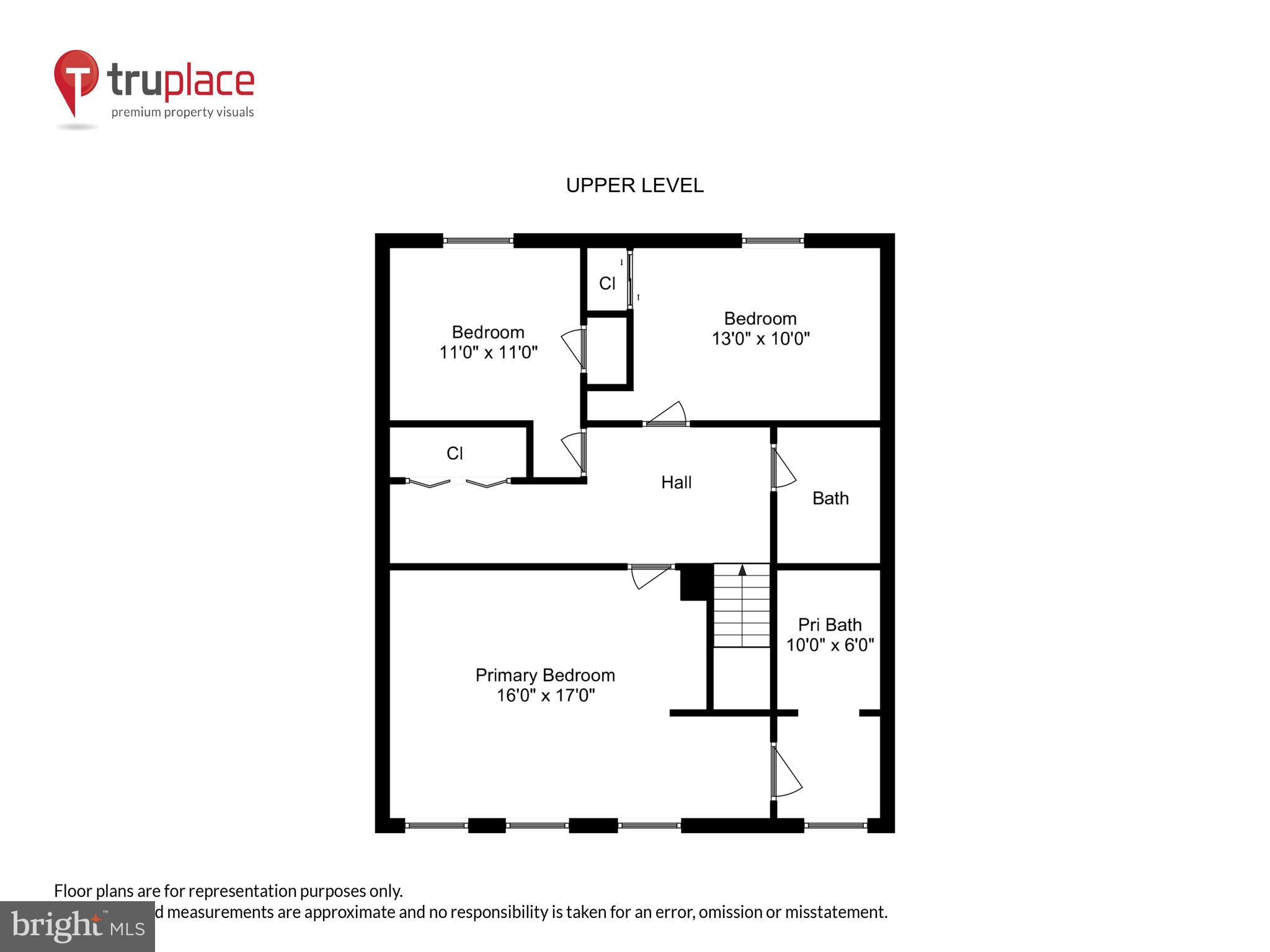 3613 Edgemont Street Edgewater, MD 21037 - Photo 62 of 62 Upstairs floor plan