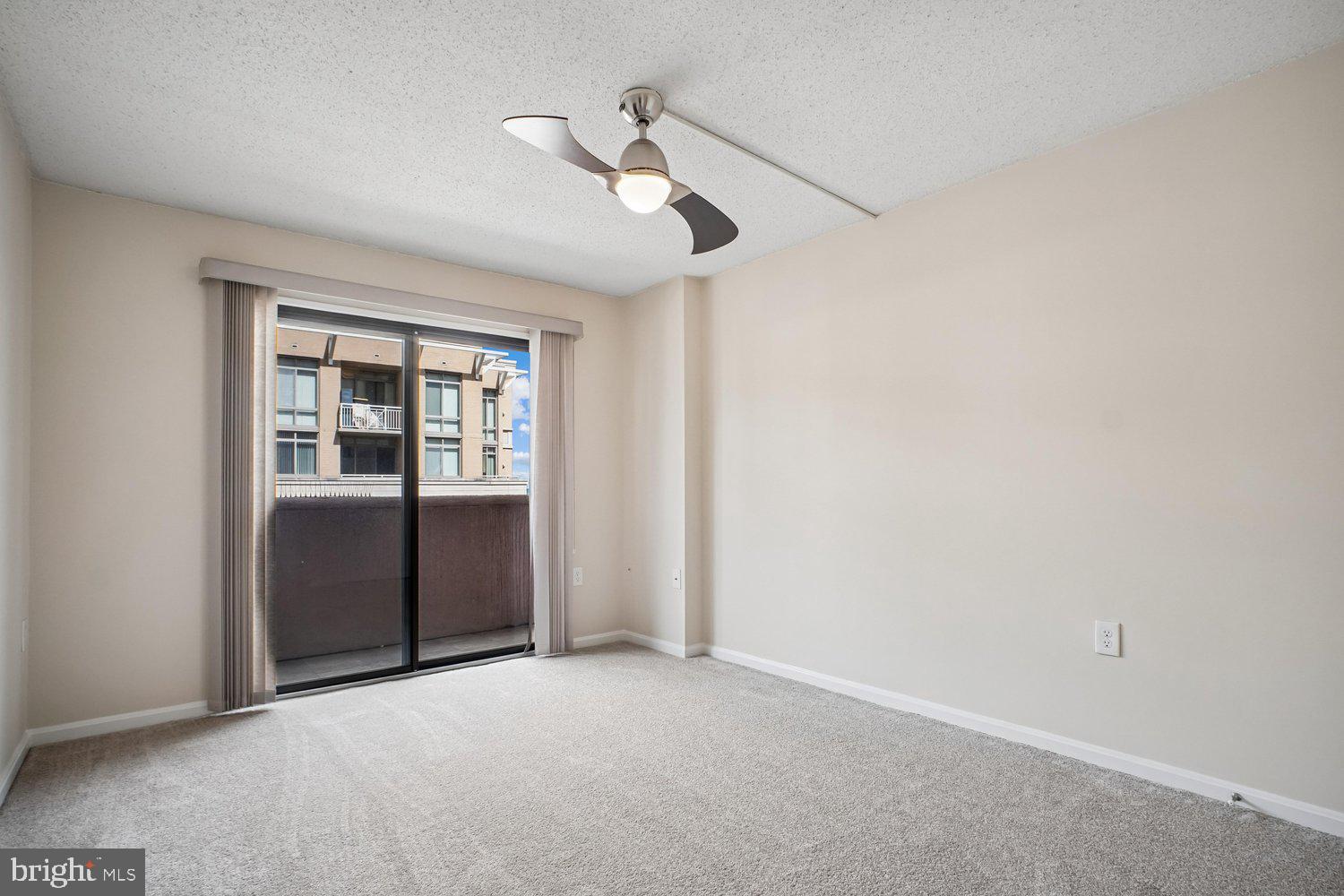 1301 North Courthouse Road, Unit 1612 Arlington, VA 22201 - Photo 26 of 52 Bedroom #2 w/New Carpet & Balcony Access