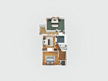 a picture of a floor plan