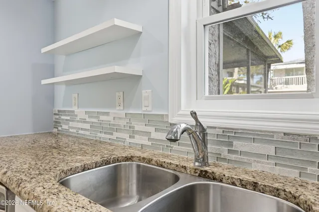 a close view of sink and tap