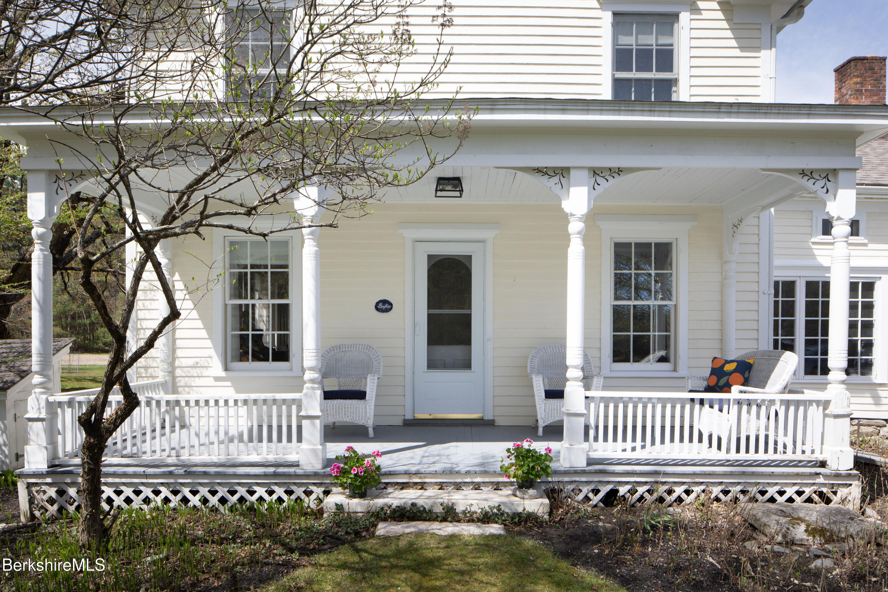 1430 Salisbury Road Sheffield, MA 01257 - Photo 2 of 29 front view of a house with a small yard