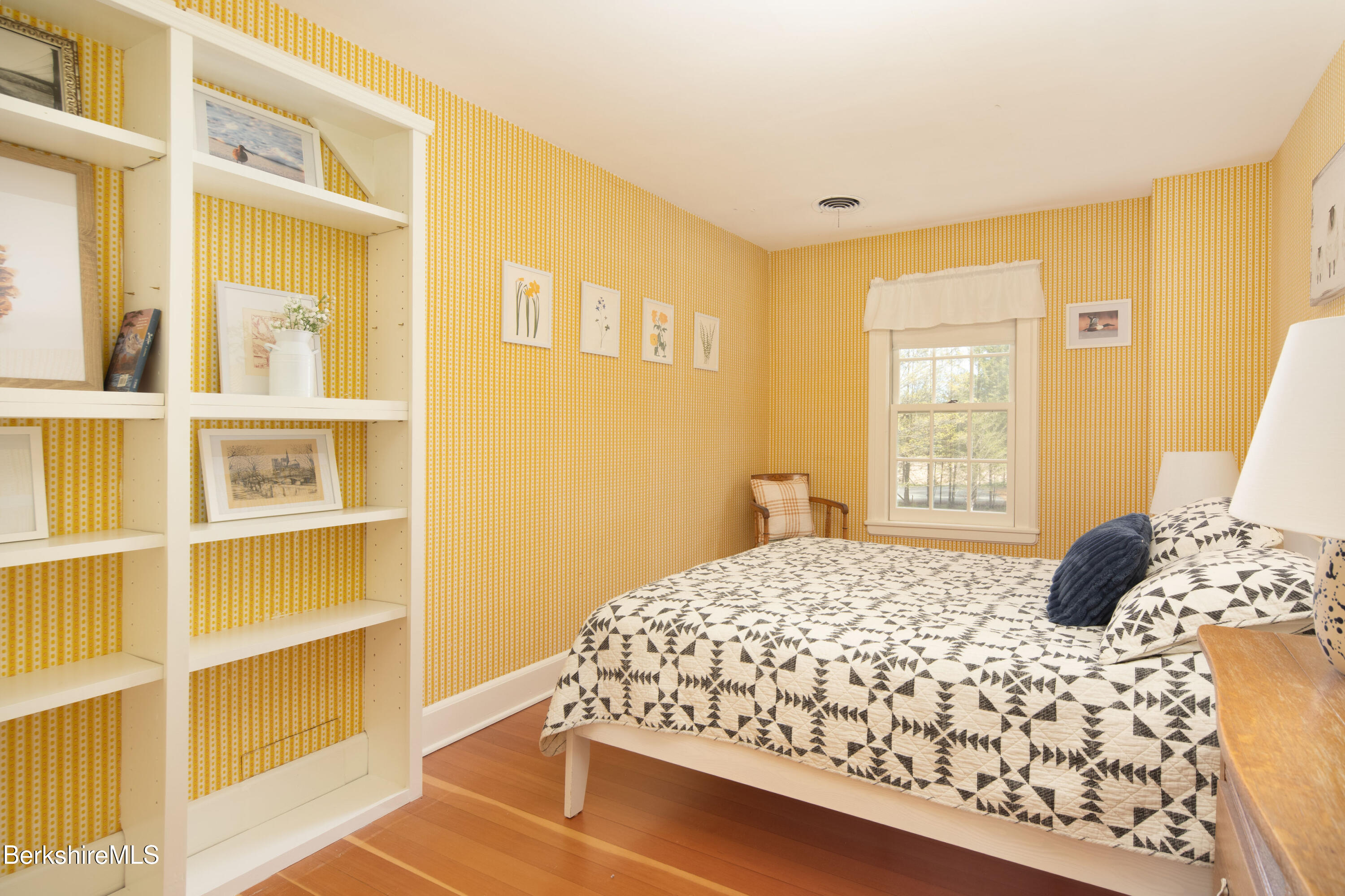 1430 Salisbury Road Sheffield, MA 01257 - Photo 21 of 29 a bedroom with a bed and a window