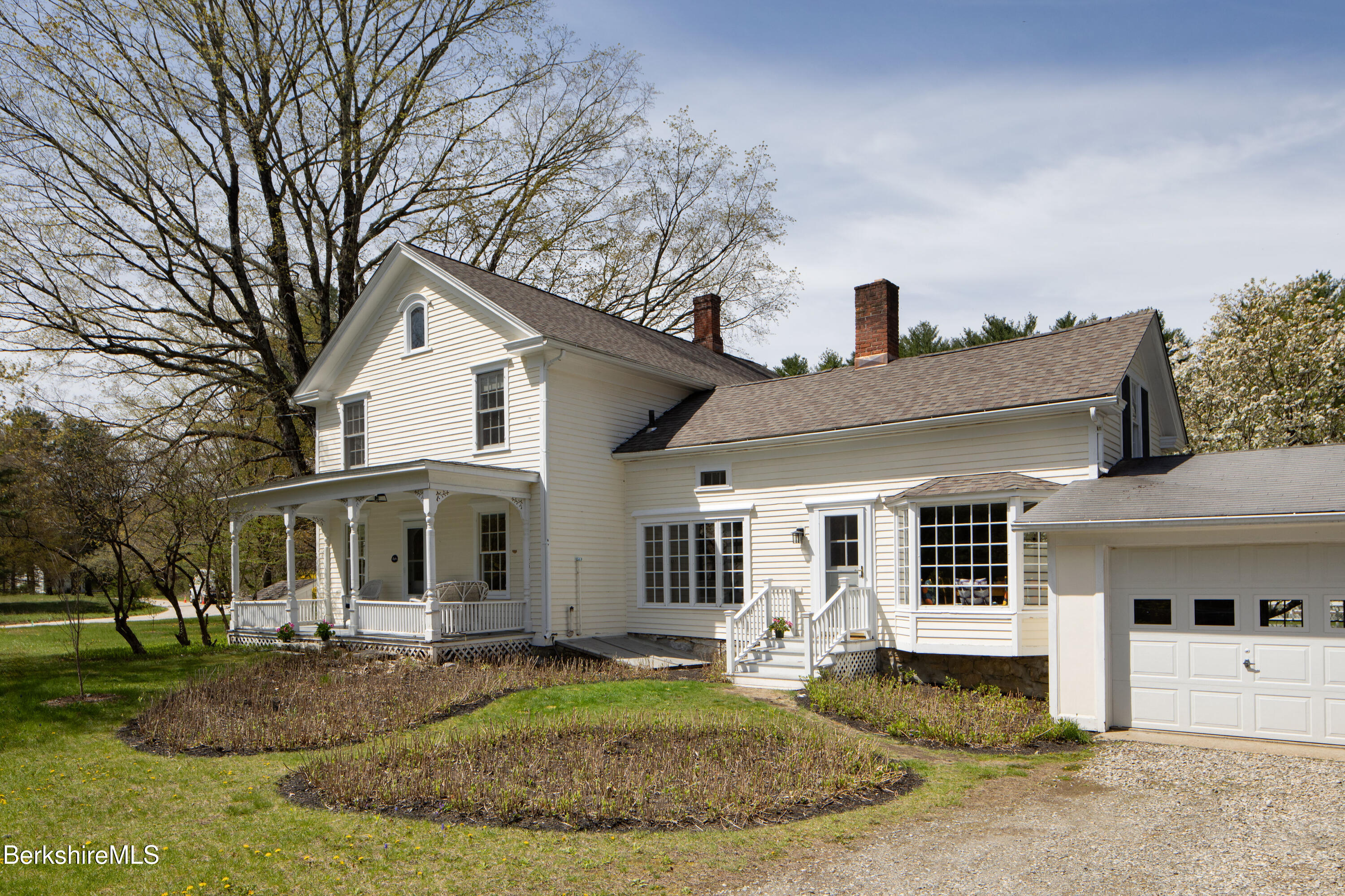 1430 Salisbury Road Sheffield, MA 01257 - Photo 27 of 29 front view of a house with a yard