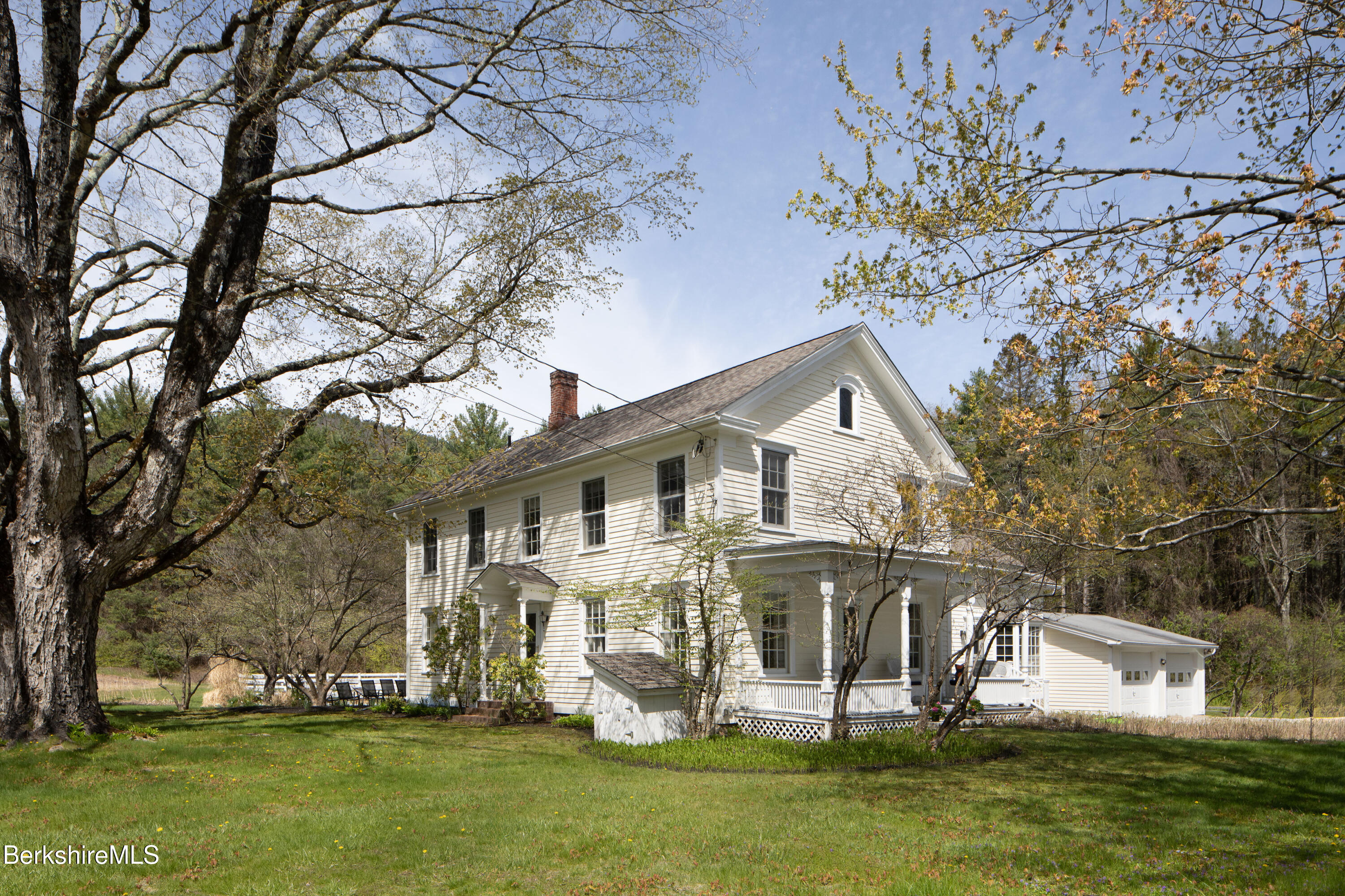 1430 Salisbury Road Sheffield, MA 01257 - Photo 28 of 29 a view of a house with a yard