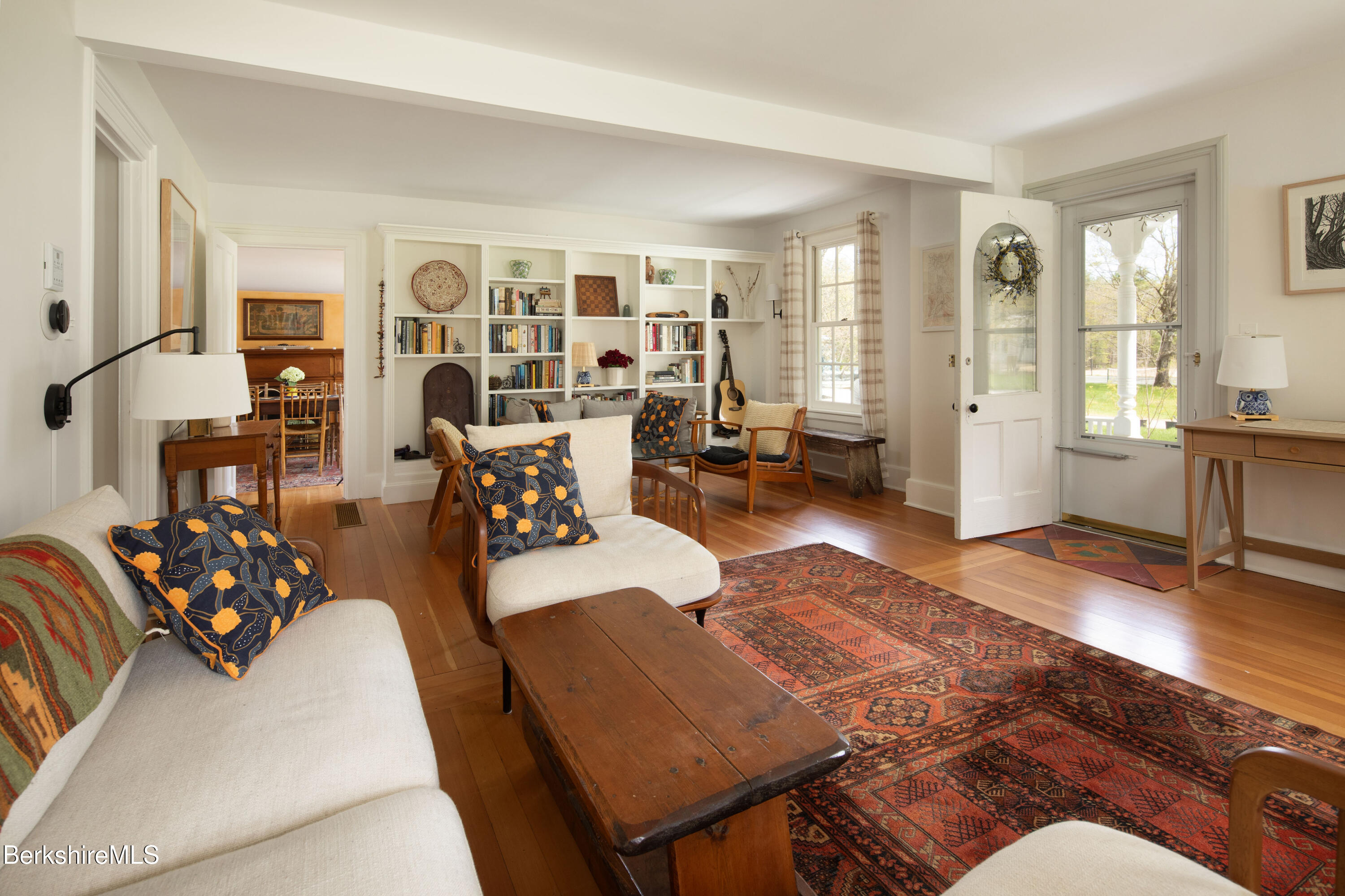 1430 Salisbury Road Sheffield, MA 01257 - Photo 9 of 29 a living room with furniture and wooden floor