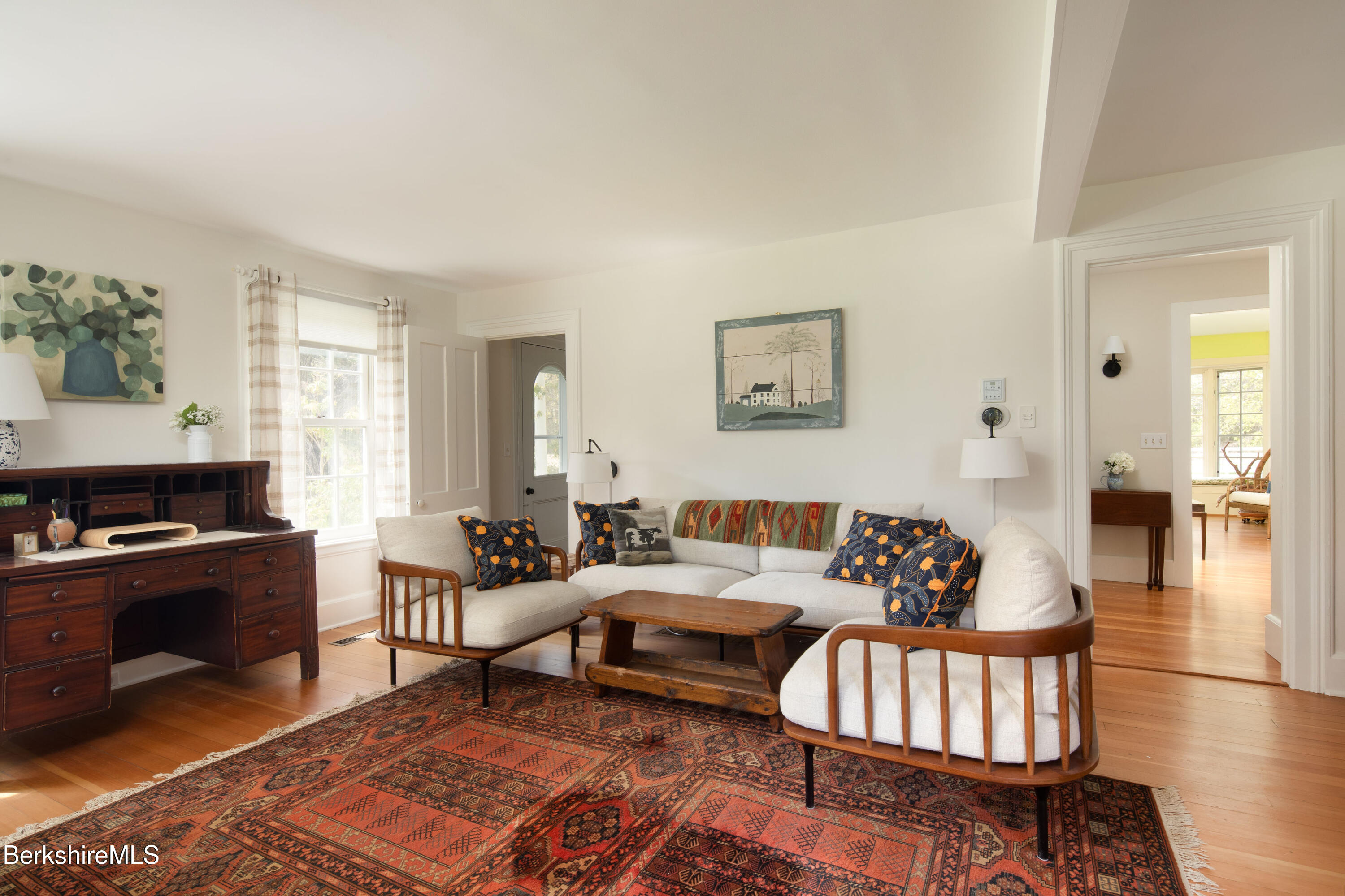 1430 Salisbury Road Sheffield, MA 01257 - Photo 10 of 29 a living room with furniture a rug and a window