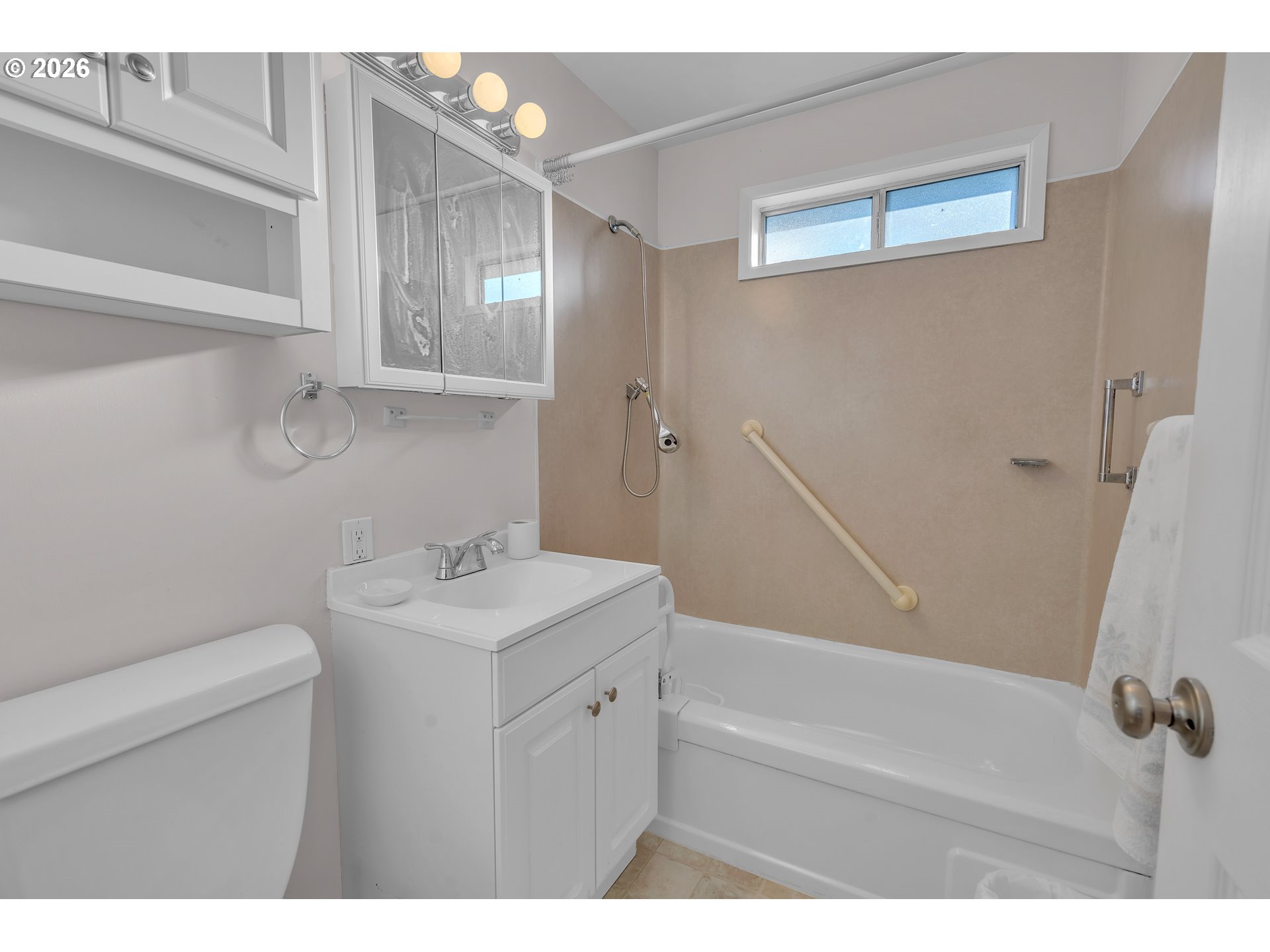 1379 Sallal Road Woodburn, OR 97071 - Photo 15 of 24 a bathroom with a sink a toilet and shower