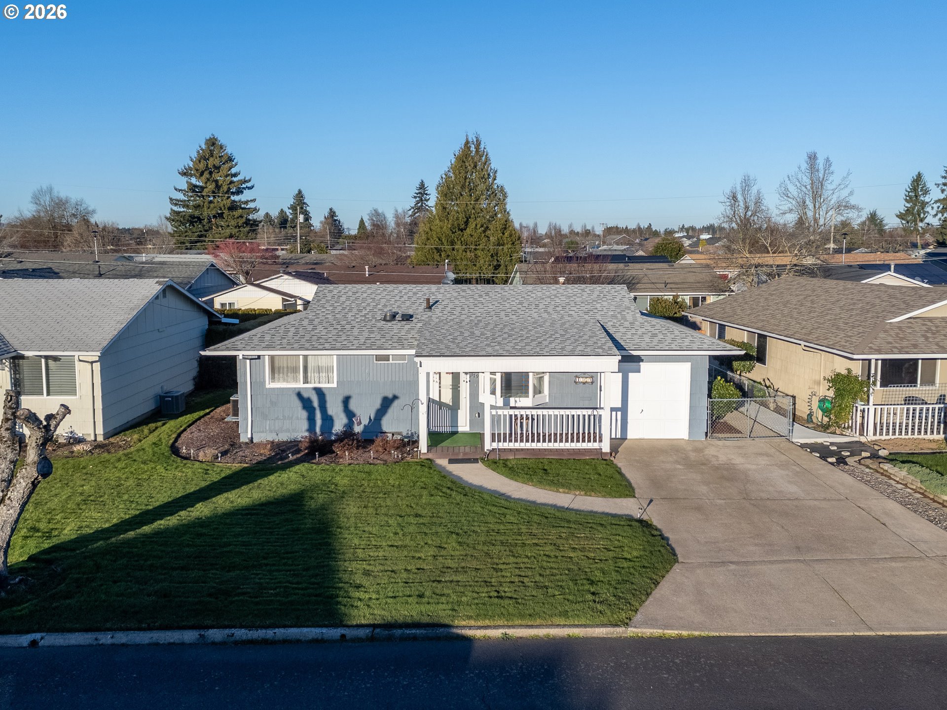 1379 Sallal Road Woodburn, OR 97071 - Photo 2 of 24 an aerial view of a house