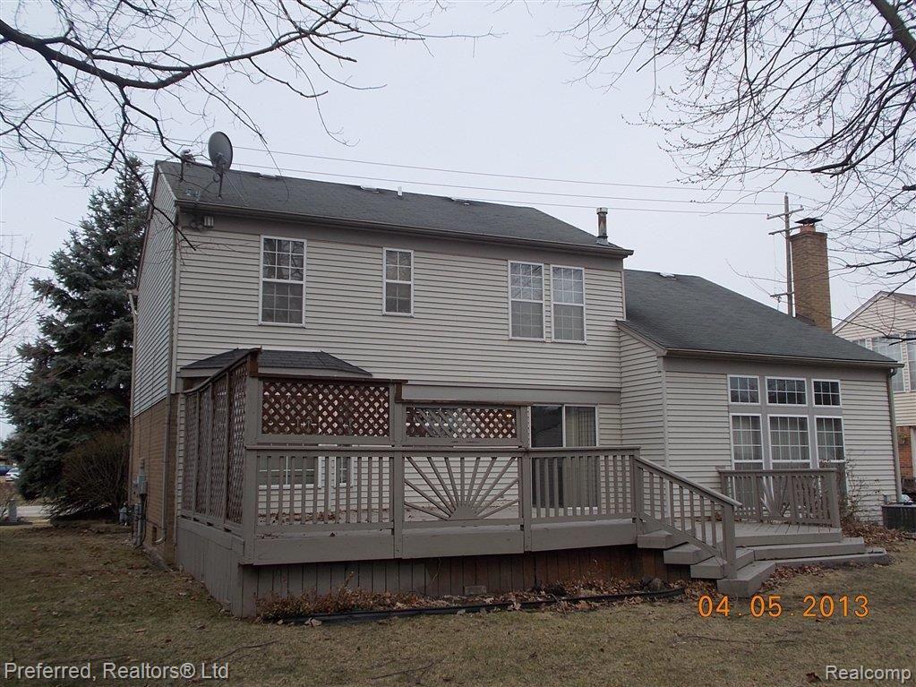 1396 Morton Taylor N Road Canton, MI 48187 - Photo 2 of 21 Side_Rear
