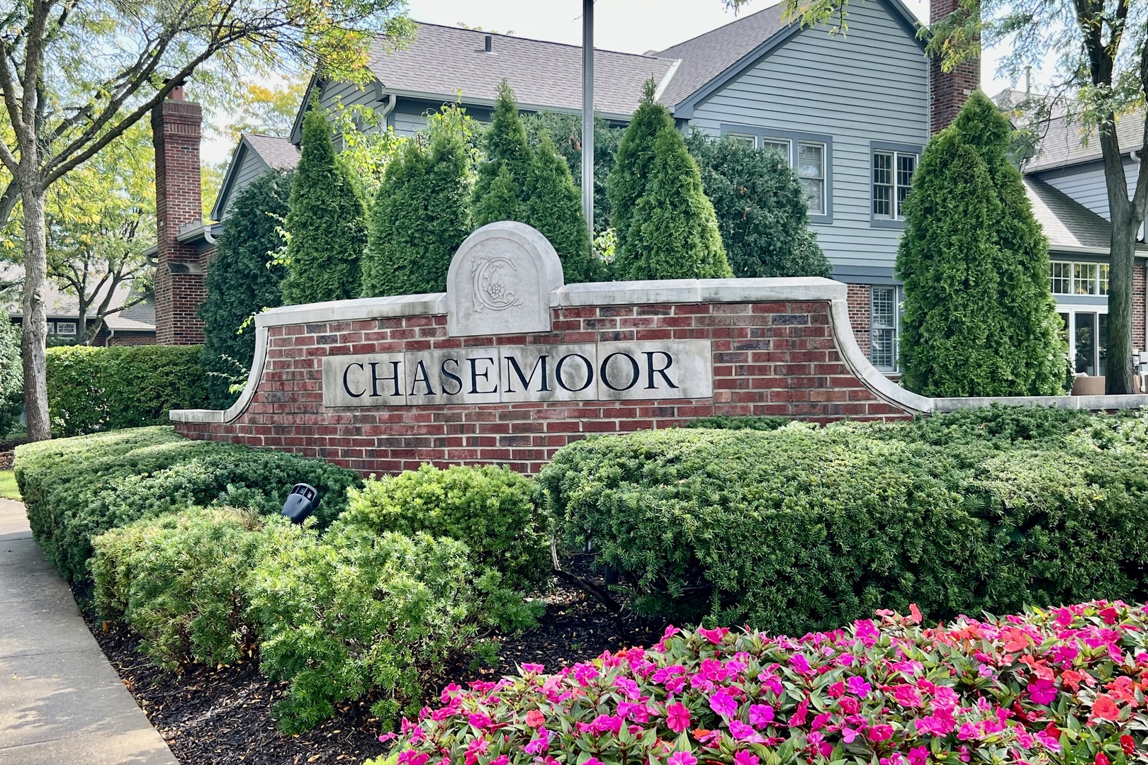 74 Trent Court Burr Ridge, IL 60527 - Photo 27 of 30 a view of front of a house with a garden