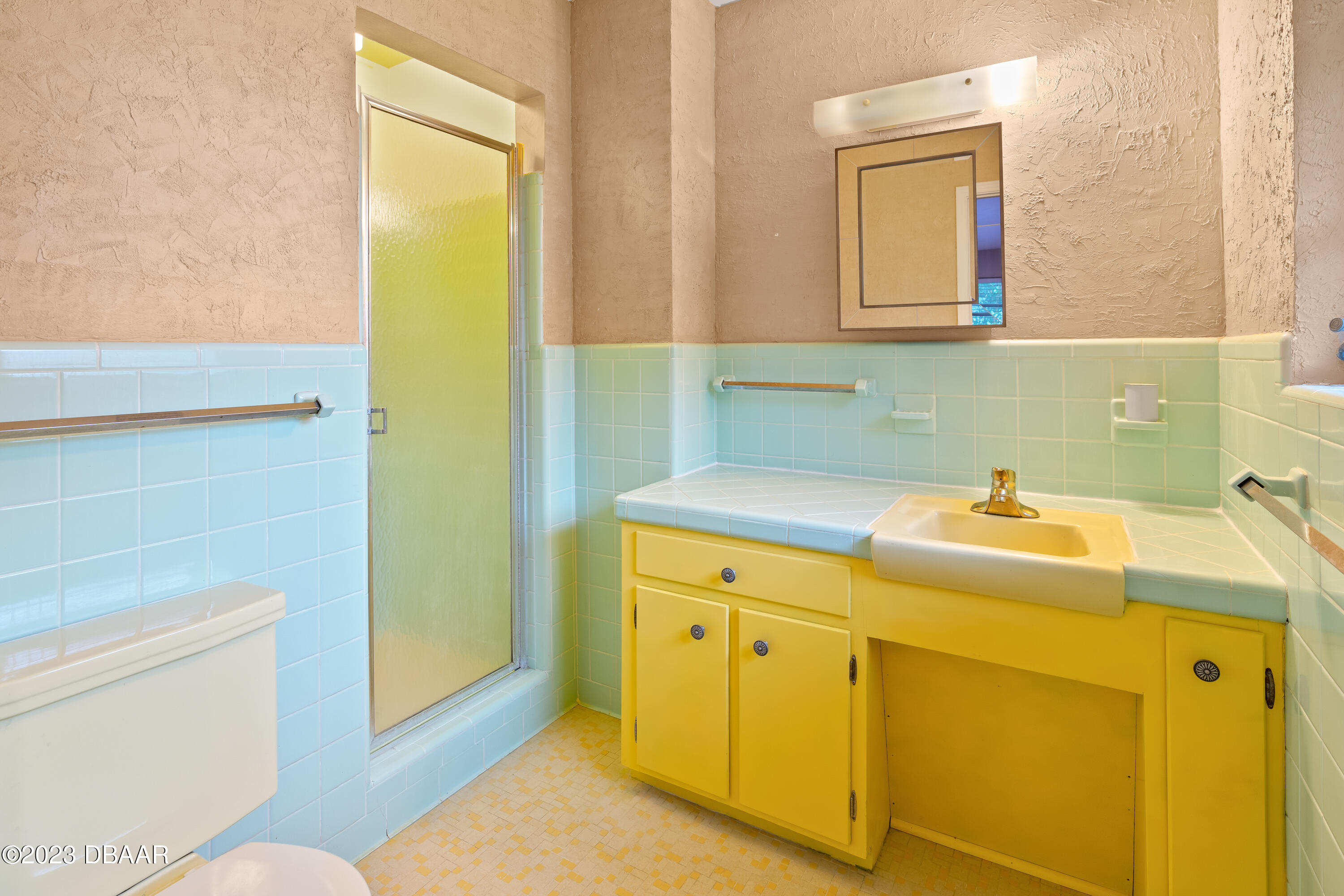 267 South Halifax Drive Ormond Beach, FL 32176 - Photo 27 of 47 a bathroom with a sink and a mirror