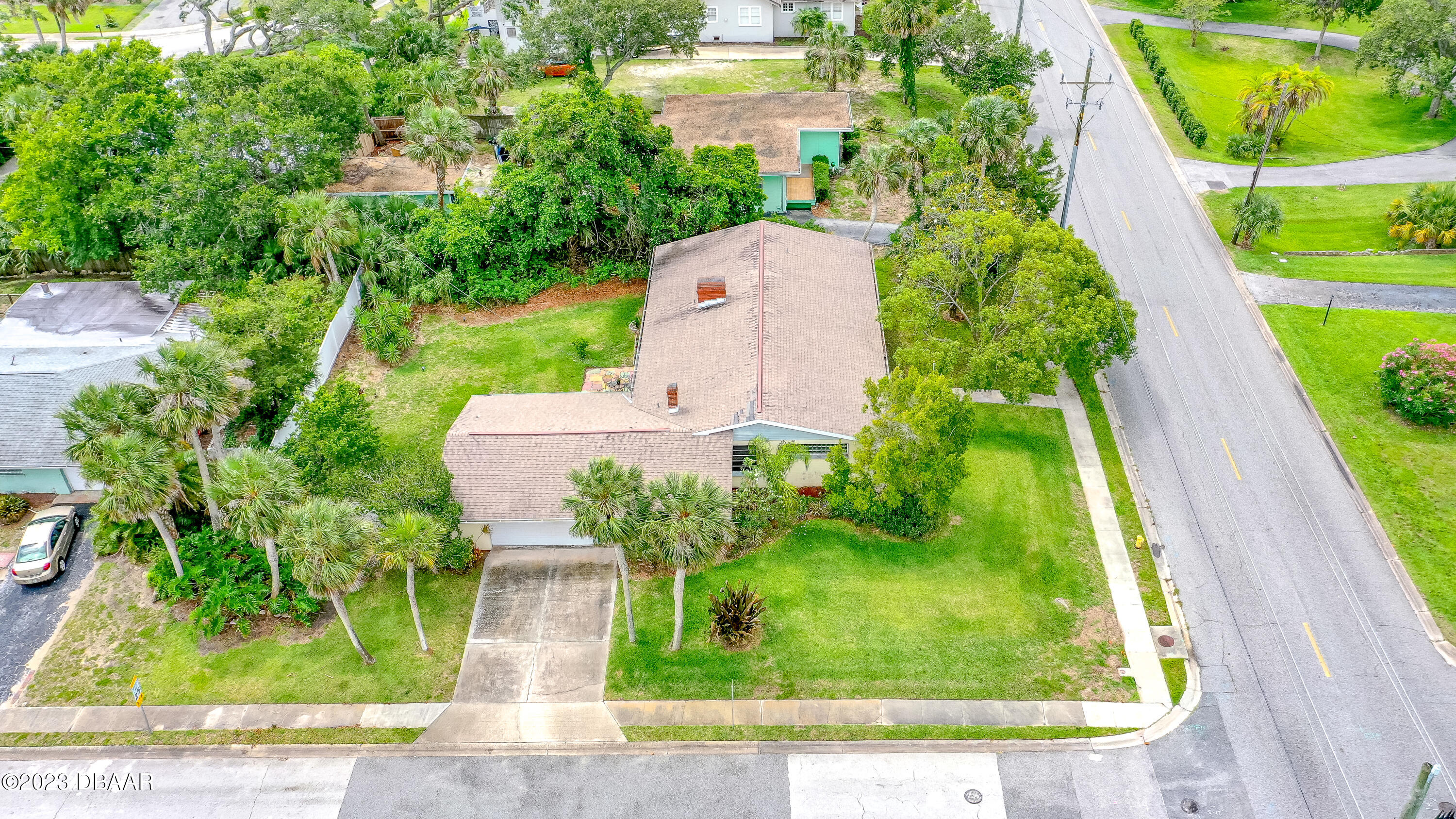 267 South Halifax Drive Ormond Beach, FL 32176 - Photo 41 of 47 an aerial view of a house