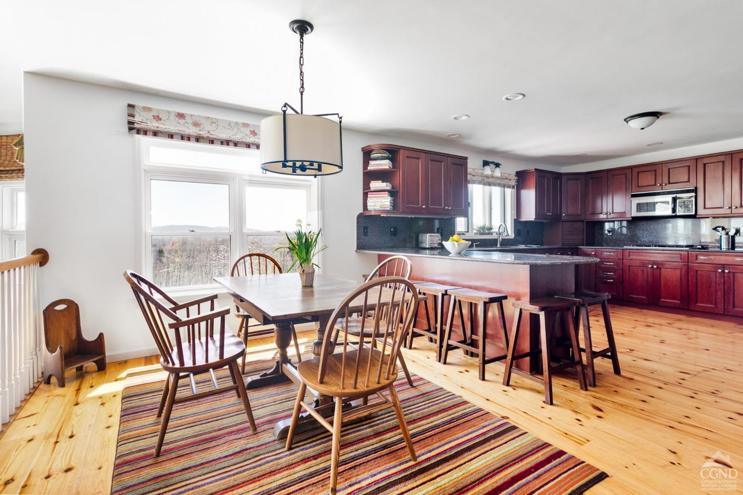 742 Embought Road Catskill, NY 12414 - Photo 7 of 32 a view of a dining room with furniture window and wooden floor