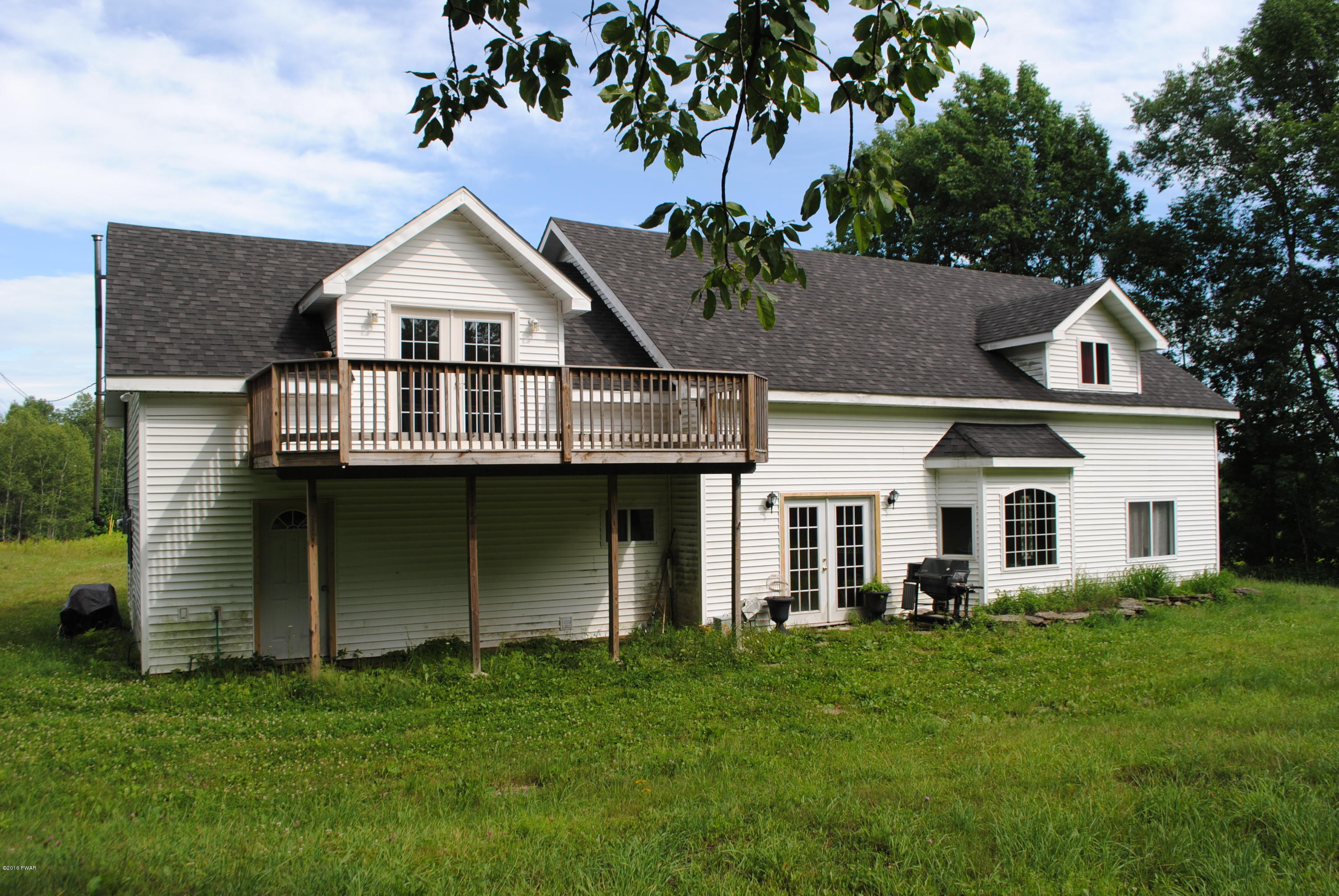 345 Ayoub Road Pleasant Mount, PA 18453 - Photo 3 of 33 Rear of Home