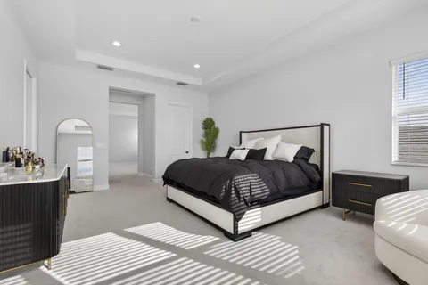 a glass window with lake view