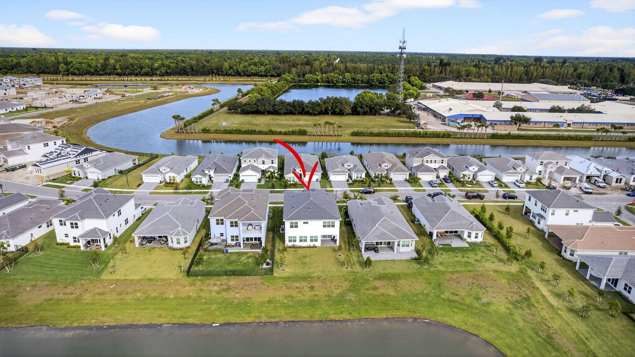 14052 Spruce Pne Drive Loxahatchee, FL 33470 - Photo 46 of 59 a view of swimming pool with outdoor seating