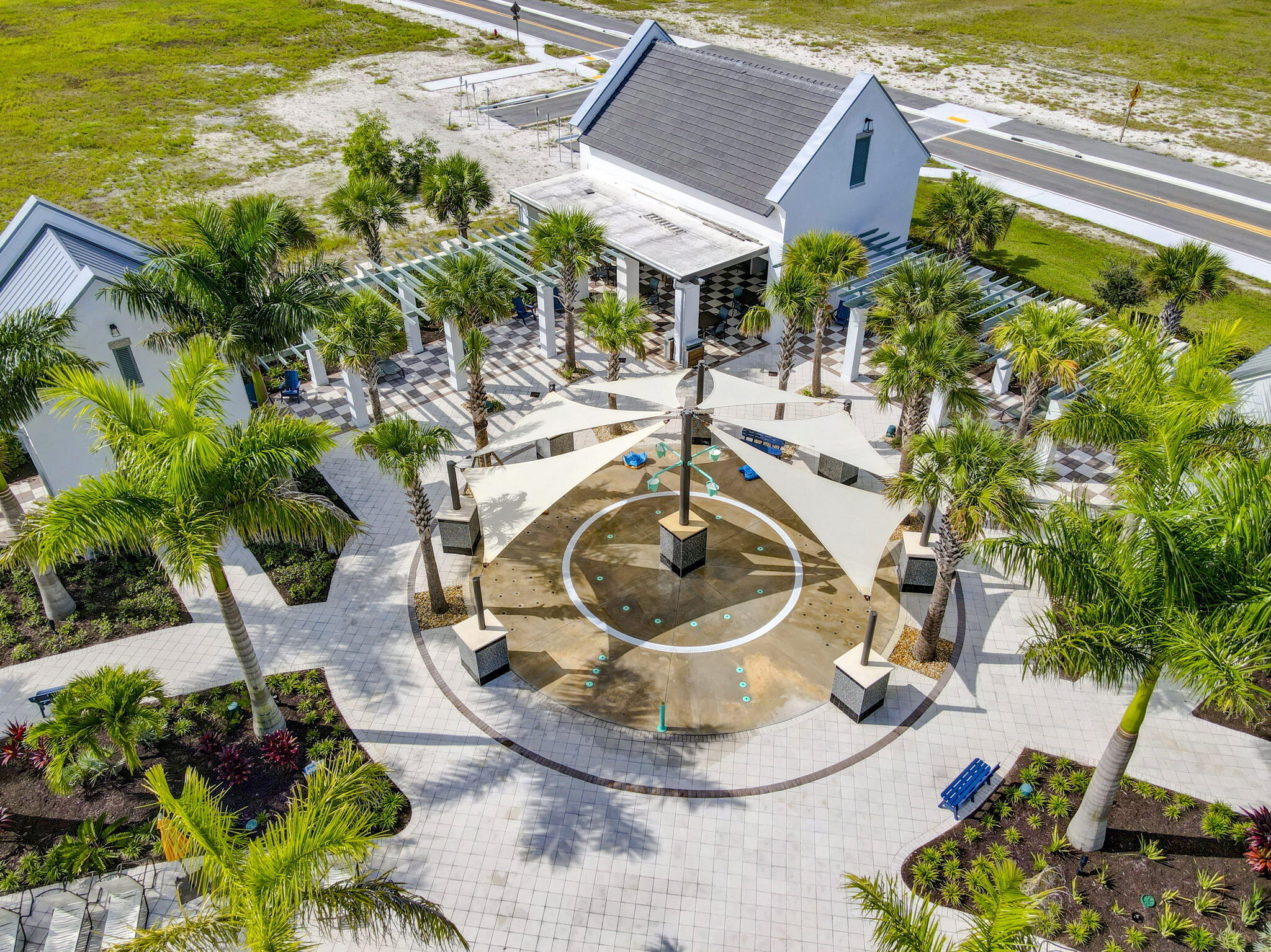 14052 Spruce Pne Drive Loxahatchee, FL 33470 - Photo 53 of 59 a view of a swimming pool with outdoor seating