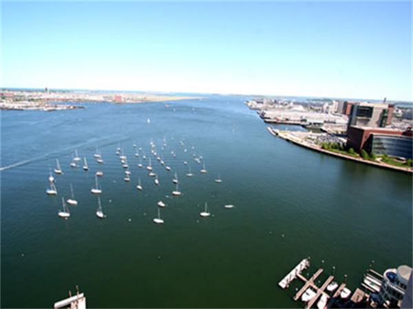 85 East India Row, Unit 25D Boston, MA 02110 - Photo 5 of 8 an aerial view of a city