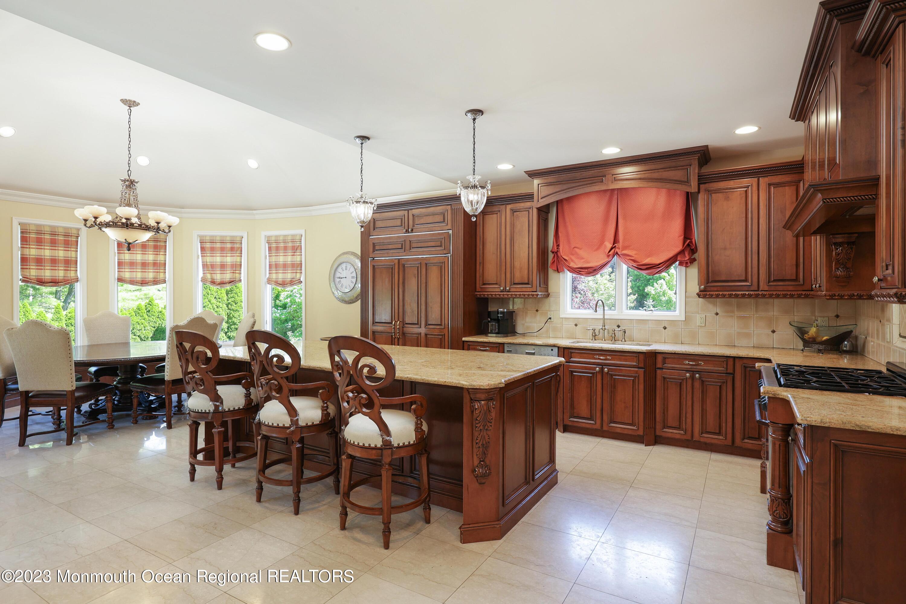 8 Old Stable Way Colts Neck, NJ 07722 - Photo 7 of 45 a kitchen with lots of counter top space