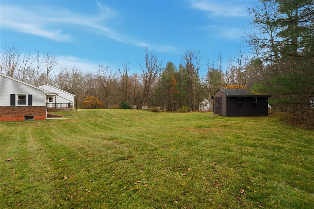 58 Colburn Road Charlton, MA 01507 - Photo 28 of 34 a house view with swimming pool in front of it