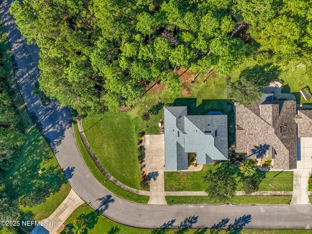 a view of an outdoor space and a lake view