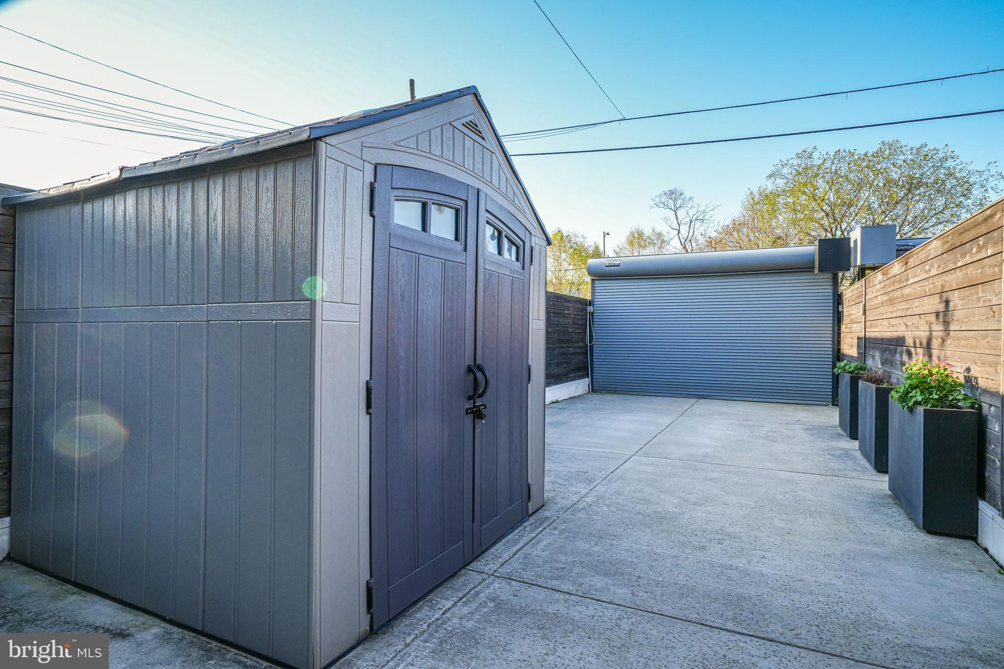 1728 D Street Southeast, Unit 1 Washington, DC 20003 - Photo 24 of 36 Shed conveys offering additional storage