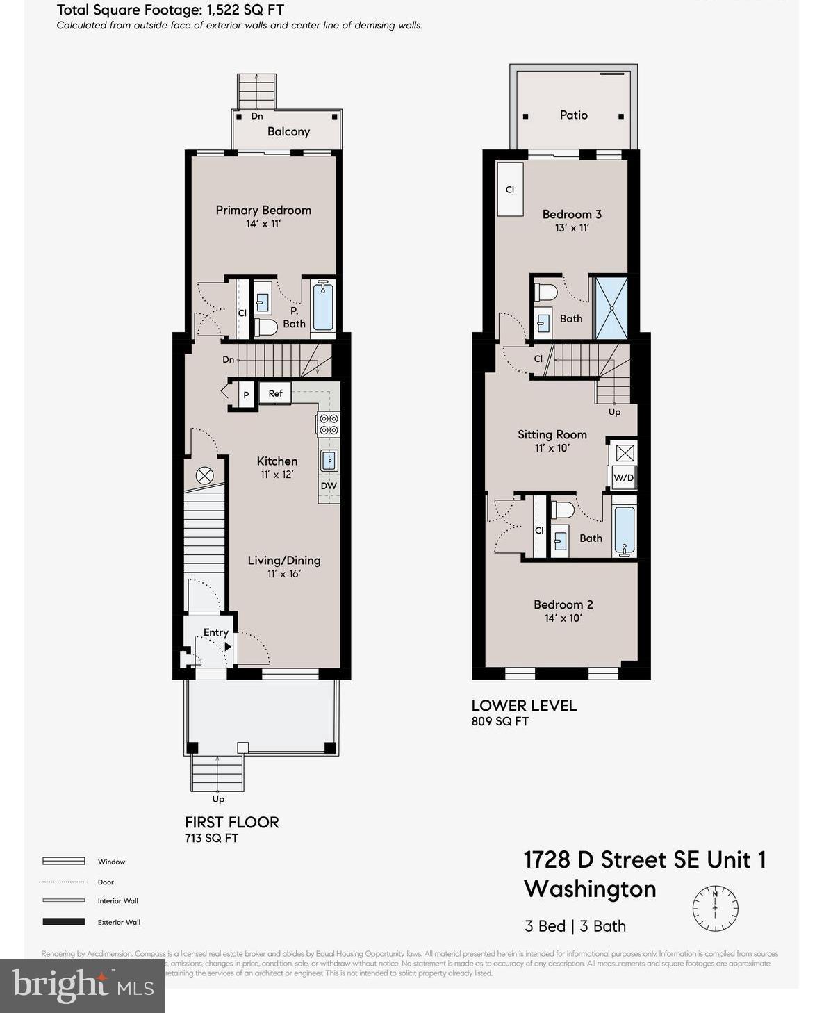 1728 D Street Southeast, Unit 1 Washington, DC 20003 - Photo 25 of 36 Gallery Image 25