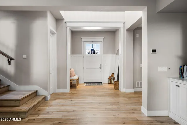 a view of a living room