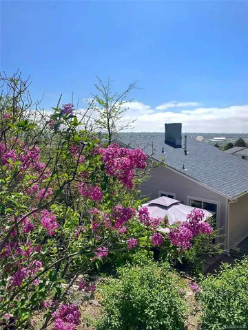 a view of outdoor space with backyard