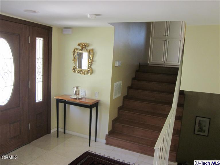 2716 Ridgepine Drive La Crescenta, CA 91214 - Photo 14 of 40 a view of entryway and hall with wooden floor