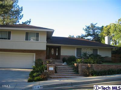 2716 Ridgepine Drive La Crescenta, CA 91214 - Photo 3 of 40 a view of a house with a yard