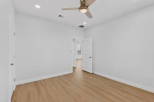 wooden floor in an empty room