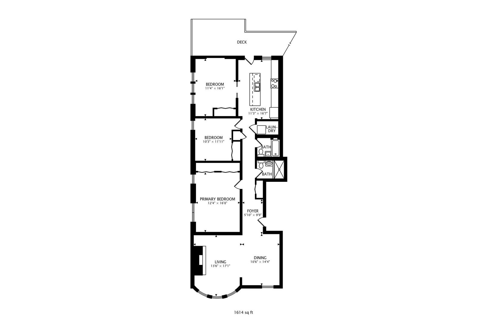 921 West Addison Street, Unit 3B Chicago, IL 60613 - Photo 28 of 28